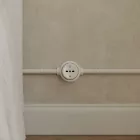 Porcelain base for electrical socket and switch/diverter, compatible with Creative-Tubes products – 1 to 4 outputs