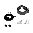 Porcelain base for electrical socket and switch/diverter, compatible with Creative-Tubes products – 1 to 4 outputs