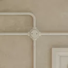 Porcelain base for electrical socket and switch/diverter, compatible with Creative-Tubes products – 1 to 4 outputs