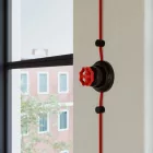 Porcelain base for electrical sockets and switches/dimmers