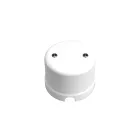 Connection box compatible with porcelain base