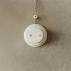 Connection box compatible with porcelain base