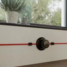 Connection box compatible with porcelain base