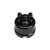  Black porcelain switch/control with butterfly nut
