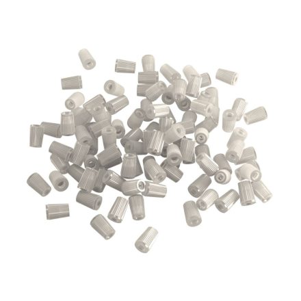 Transparent plastic cable ties for the Rose-One system, 100 pcs.