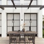 T-Snake Modulair outdoor lamp IP65, with 2 light sources, pink