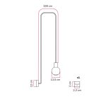 Modular IP65 outdoor pendant lamp with unbreakable Unbreak-a-Ball shades