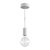 Modulair ELEGANT Outdoor pendant lamp with 1.5 m textile cable, silicone ceiling rose and IP65 waterproof lamp holder