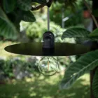 Modular outdoor pendant lamp for lampshades, with 1.5 m cable, silicone ceiling rose and IP65 waterproof lamp holder