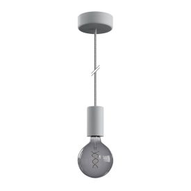   Modulair ELEGANT Outdoor pendant lamp with 1.5 m textile cable, silicone ceiling rose and IP65 waterproof lamp holder