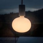Modulair ELEGANT Outdoor pendant lamp with 1.5 m textile cable, silicone ceiling rose and IP65 waterproof lamp holder