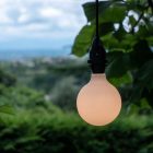 Modular outdoor pendant lamp for lampshades, with 1.5 m cable, silicone ceiling rose and IP65 waterproof lamp holder
