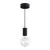 Modulair ELEGANT Outdoor pendant lamp with 1.5 m textile cable, silicone ceiling rose and IP65 waterproof lamp holder