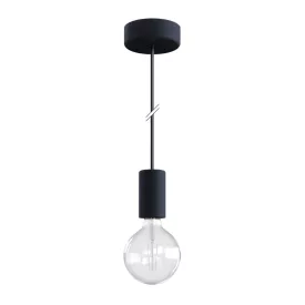   Modulair ELEGANT Outdoor pendant lamp with 1.5 m textile cable, silicone ceiling rose and IP65 waterproof lamp holder