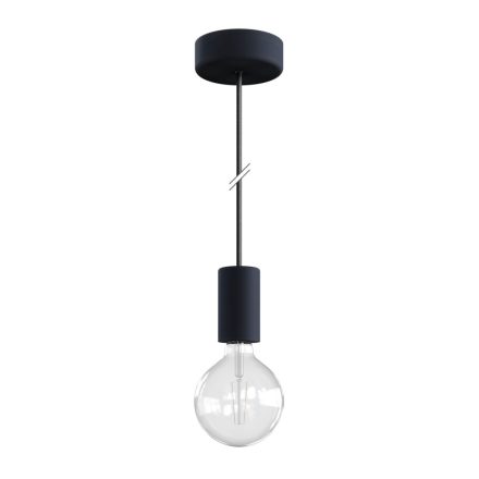 Modulair ELEGANT Outdoor pendant lamp with 1.5 m textile cable, silicone ceiling rose and IP65 waterproof lamp holder