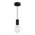 Modulair ELEGANT Outdoor pendant lamp with 1.5 m textile cable, silicone ceiling rose and IP65 waterproof lamp holder