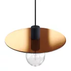 Modulair ELEGANT pendant lamp with 5 m fabric cable, Ellepì lampshade, ceiling rose and IP65 waterproof silicone lamp holder