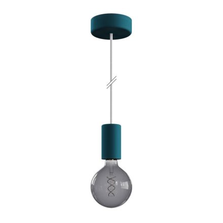Modulair ELEGANT Outdoor pendant lamp with 1.5 m textile cable, silicone ceiling rose and IP65 waterproof lamp holder