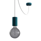 Modular ELEGANT outdoor pendant lamp with 5 m cable, decentralizer, ceiling rose and lamp holder IP65 waterproof