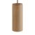  Hanging lamp with textile cord and Tub-E14 wooden shade - Made in Italy