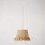 Track light with Honolulu raffia shade