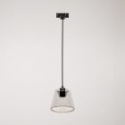 Rail suspension with smoky tapered Ghost bulb