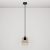 Suspended lamp with smoky, cone-shaped Ghost bulb