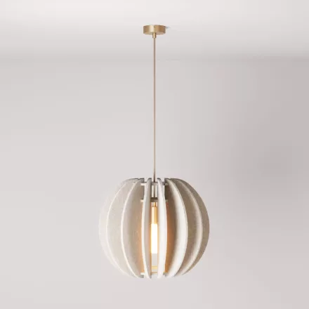 LAMPSHHADE - Pendant lamp with elliptical lampshade