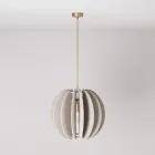 LAMPSHHADE - Pendant lamp with elliptical lampshade