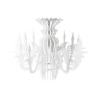 Suspended lamp with classic SHHANDELIER shade, made of sound-absorbing material