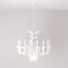 Suspended lamp with classic SHHANDELIER shade, made of sound-absorbing material