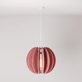 LAMPSHHADE - Pendant lamp with elliptical lampshade