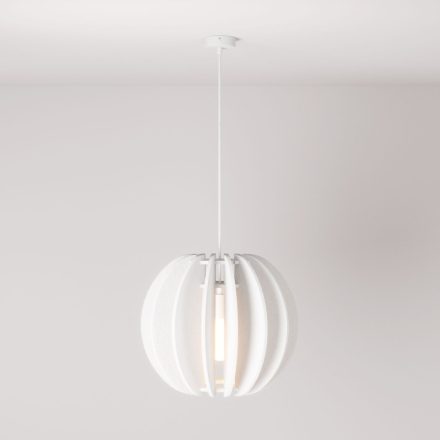 LAMPSHHADE - Pendant lamp with elliptical lampshade
