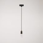 Vintage lamp with braided cable