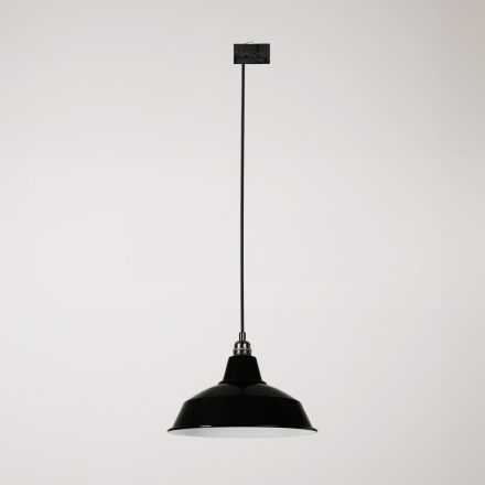 Bistrot pendant lamp with rail bracket
