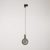 Industrial pendant lamp with textile cables and rail adapter