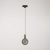 Industrial pendant lamp with textile cables and rail adapter