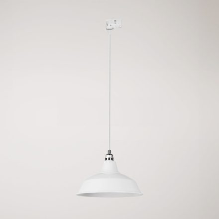 Bistrot pendant lamp with rail bracket