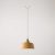 Coppa pendant lamp with shade and rail adapter