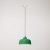 Coppa pendant lamp with shade and rail adapter