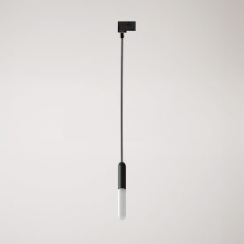 P-Light suspended lamp with E14 lamp holder for rail