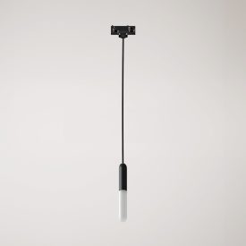 P-Light suspended lamp with E14 lamp holder for rail