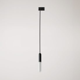 P-Light suspended lamp with E14 lamp holder for rail