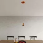 Mini Spotlight GU1d0 single-lamp pendant lamp