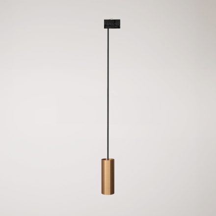 Suspended lamp Tub-E14 with shade for rail