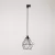 Diamond cage lamp on rail