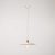 Suspended lamp with ceramic shade Piatto