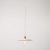 Suspended lamp with ceramic shade Piatto