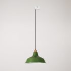 Bistrot pendant lamp with rail bracket