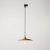 Suspended lamp with ceramic shade Piatto